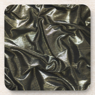 Porta-copo Protetor de aspecto elegante em cetim preto