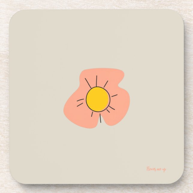 Porta-copo Protetor de Flores em Forma de Flor (Frente)