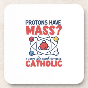 Porta-copo Protons têm massa que eu nem sabia que eram