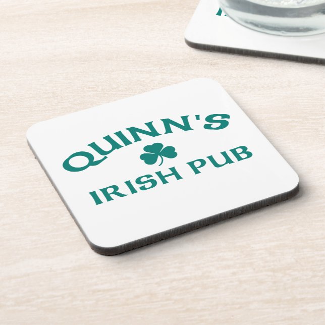 Porta-copo Pub Irlandês de Quinn  (Left Side)