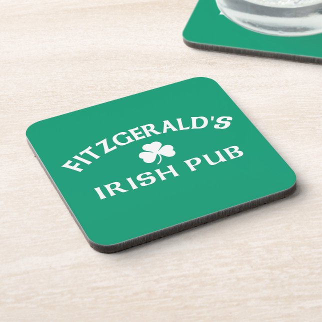 Porta-copo Pub Irlandês do Fitzgerald (Left Side)