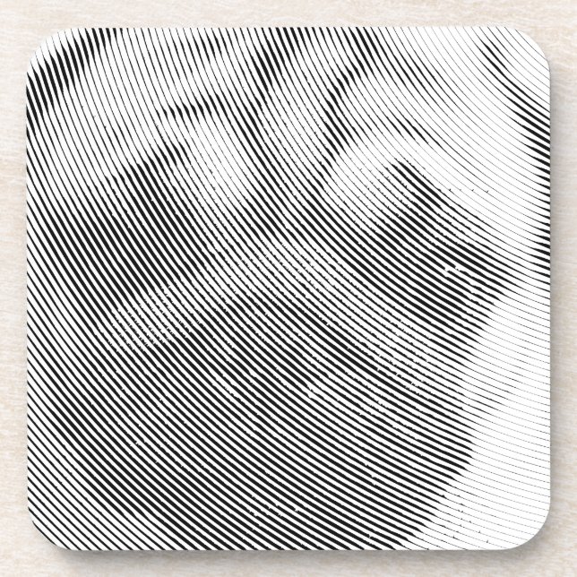 Porta-copo Pug Face (Frente)