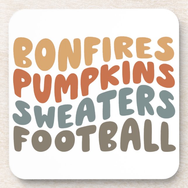 PORTA-COPO PUMPKINS E FUTEBOL (Frente)