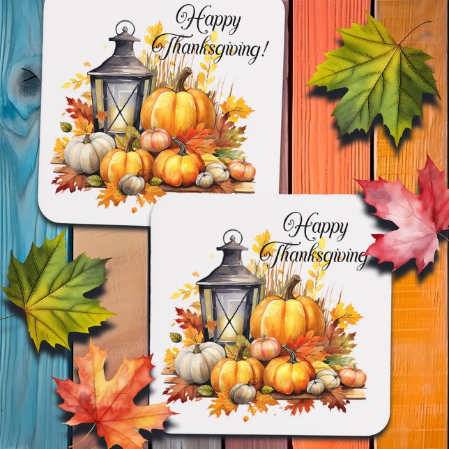 Porta-copo Pumpkins Maple Tree Deixa Lâmpada Graças (Criador carregado)