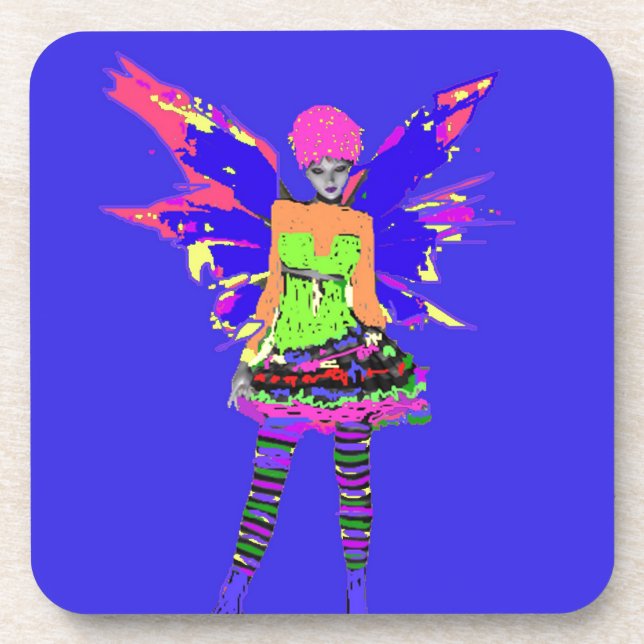 Porta-copo Punk Rock Fairy (Frente)