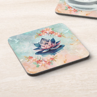Porta-copo Pura Harmonia de Lótus – Floral Suave