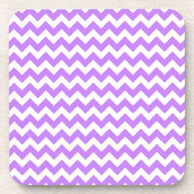 Porta-copo Purple Chevron e Zig Zag (Frente)