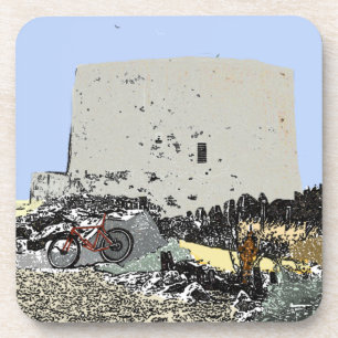 Porta-copo Push Bike and Martello Tower Hythe Kent