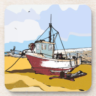 Porta-copo Quaint Fishing Boat
