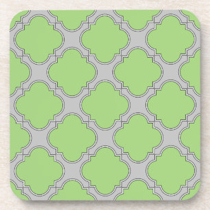 Porta-copo Quatrefoil Verde