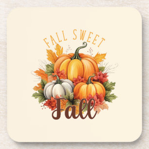 Porta-copo Queda Doce - Bombas e Folhas de outono