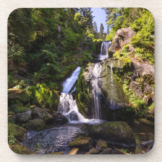 Porta-copo Quedas | Triberger Wasserfälle, Alemanha (Frente)