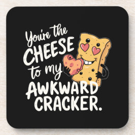 Porta-copo Queijo para o meu awkward | Namorados engraçado e