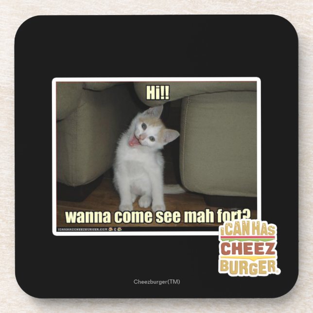 Porta-copo Quer ver mah fort? (Frente)