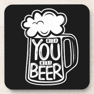 Porta-copo Queria Que Você Fosse A Tipografia Da Cerveja