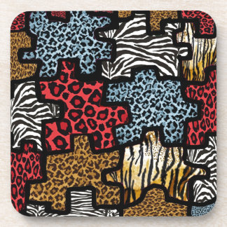 Porta-copo RAB Rockabilly Estampa Animal Puzzle