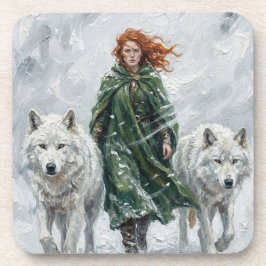 Porta-copo Radiant Peace Dove Lantern Imbolc Snowdrops Art