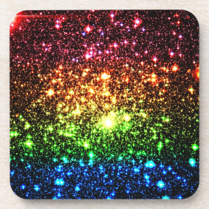 Porta-copo Rainbow Galaxy