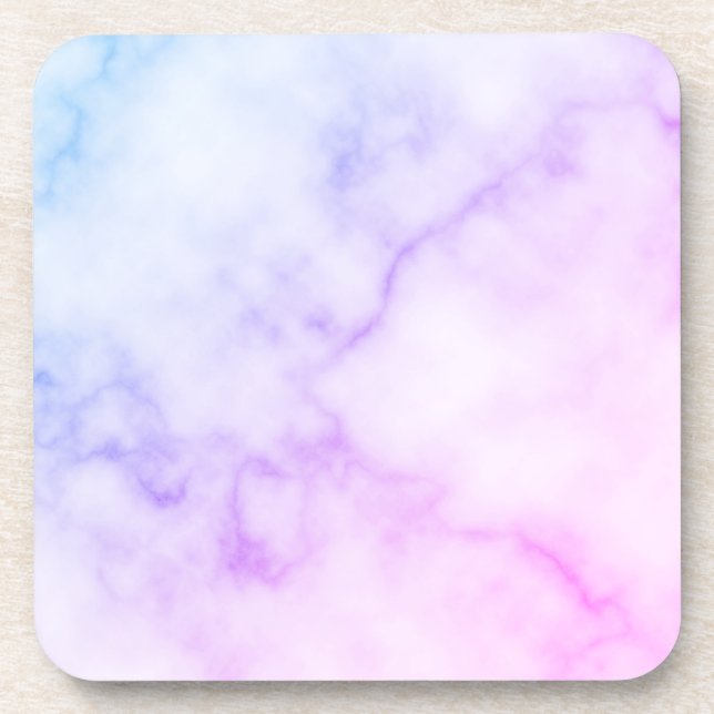 Porta-copo Rainbow Marble Pattern (Frente)