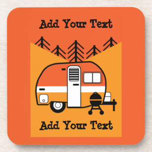 Porta-copo Rainha do Camper - Engraçado Acampamento RV