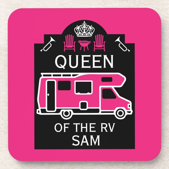Porta-copo Rainha Do Camper RV (Frente)