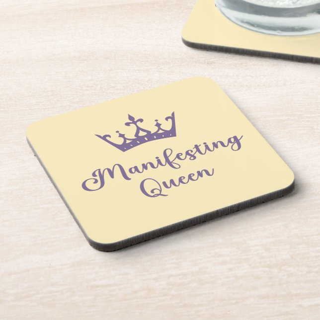 Porta-copo Rainha Purple Letters (Left Side)