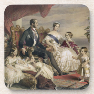 Porta-copo Rainha Victoria (1819-1901) e príncipe Albert