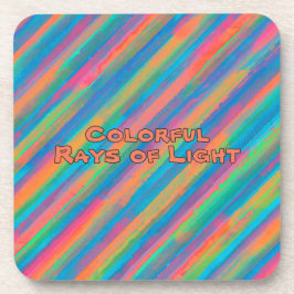 Porta-copo Raios Coloridos de Luz