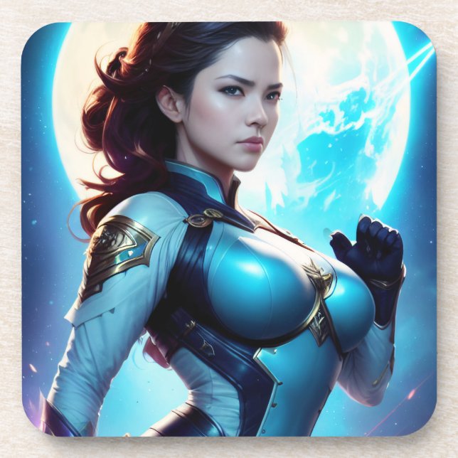 Porta-copo Ranger Espacial Nova Sci-Fi, 50 Retroativo Cósmico (Frente)