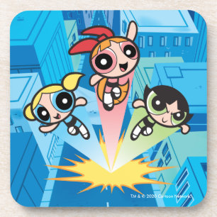 Porta-copo Raparigas Powerpuff Lançam No Ar