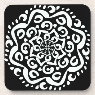 Porta-copo Raven Mandala