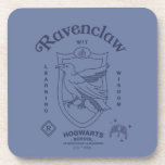 Porta-copo RAVENCLAW™ Wit Learning Wisdom Crest<br><div class="desc">Celebrate wisdom, wit, and a love of learning with this elegant Ravenclaw™ crest design. Showcasing the proud house eagle set within a classic shield, this refined artwork highlights Ravenclaw’s defining traits — Wit, Learning and Wisdom — in a clean, timeless layout. Rendered in cool, sophisticated house tones, the detailed linework...</div>