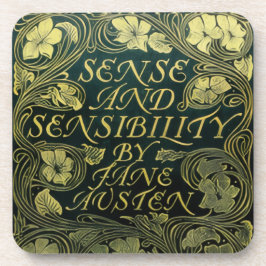 Porta-copo "Razão e Sensibilidade" de Jane Austen 