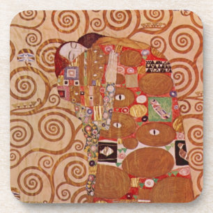 Porta-copo Realização por Gustav Klimt, Arte Nova Vintage