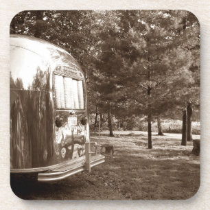 Porta-copo Reboque de campista de alumínio brilhante do