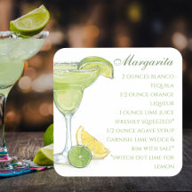 Receita de Coquetel Margarita Aquarela