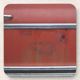 Porta-copo Red Chevy silver trim