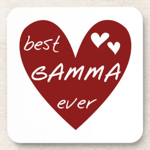 Porta-copo Red Heart Best Gamma Ever Gifts