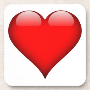 Porta-copo Red Heart Love