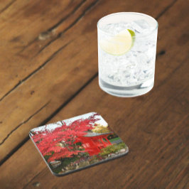 Porta-copo Red Japan Maple e Garden Shrine