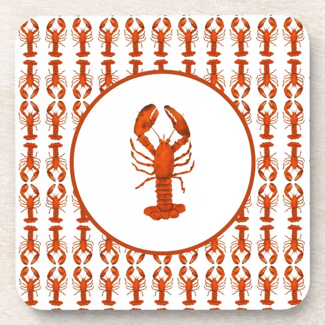 Porta-copo Red Lobster (Frente)