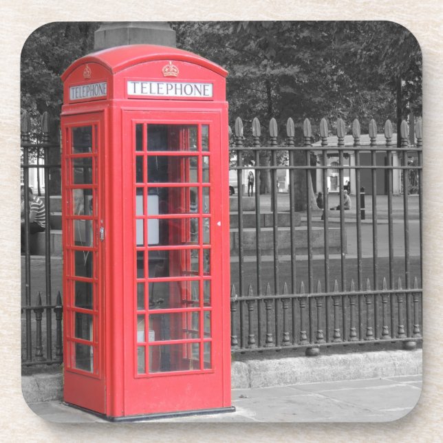 Porta-copo Red London Phonebox (Frente)