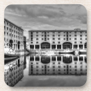 Porta-copo Reflexões de Albert Dock Liverpool