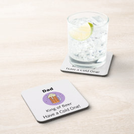 Porta-copo Rei pai de Cerveja Tem Um Frio