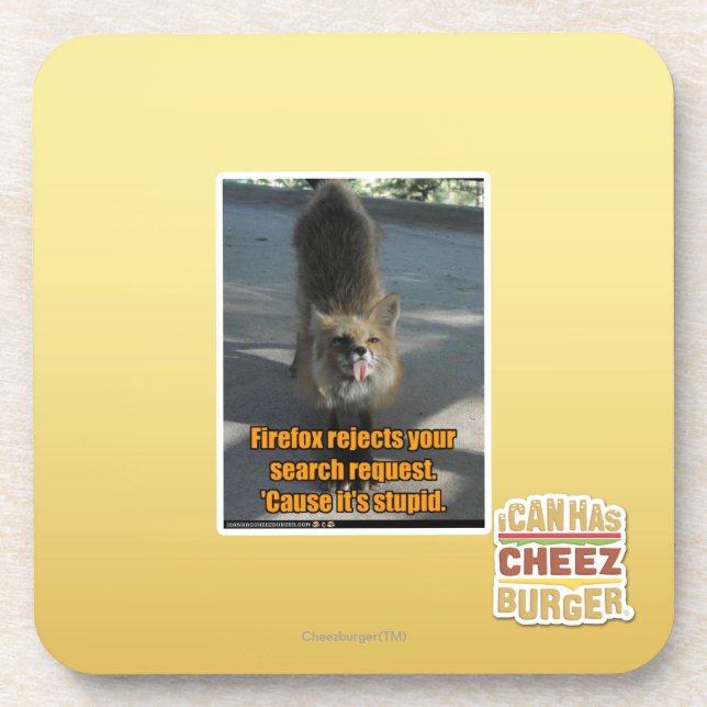 Porta-copo Rejeições de Firefox (Frente)