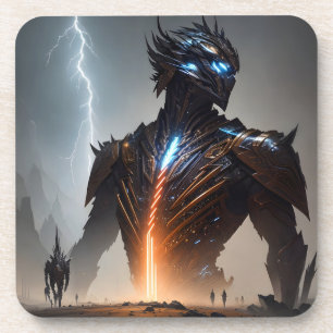 Porta-copo Relâmpago Cyborg Warrior