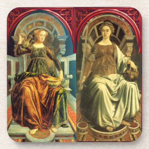 PORTA-COPO RENASCIMENTO ANTIGO TAROTS/MODERAÇÃO - JUSTIÇA