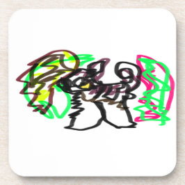 Porta-copo Reprodução de outono de rouco