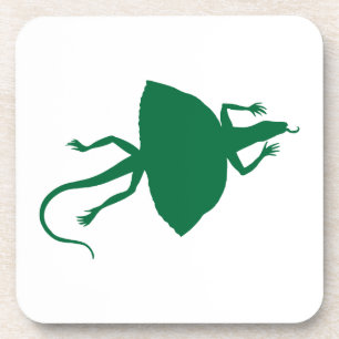 Porta-copo Réptil verde