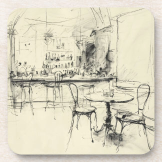 Porta-copo Restaurante Cozy Vintage Interior